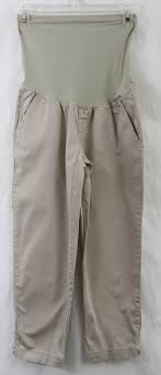 Oh Baby By Motherhood Khaki Capris Maternity Traders