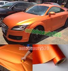 Wraps, tints, dips, and more! Matte Burnt Orange Vinyl Wrap Matte