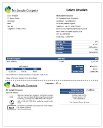 The invoice above reflects quantity invoicing, which is used when invoicing products. Accountsiq How Do I Configure My Sales Invoice And Credit Note Print Layout