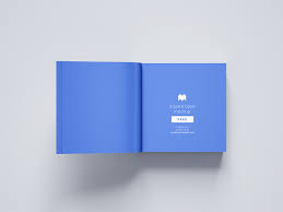Free download category books software / format posted : Free Softcover Square Book Mockup Free Mockup