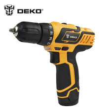 Deko Litowa Akumulatorowa Wiertarko Wkretarka 10 8 V Gospodarstwa Domowego Li Ion Battery Wiertarki Elektrycznej Cordless Drill Electric Drill Drill Driver