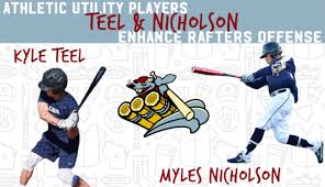 Athletic Utility Players Teel And Nicholson Enhance Rafters Offense Wisconsin Rapids Rafters Wisconsin Rapids Rafters
