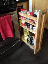 Learn more about the dream home's elegant interiors and sophisticated. Pull Out Spice Cabinet Next To Stove Kitchen Remodel Small Kitchen Projects Kitchen Design