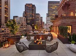 10 Most Beautiful Hotel Terraces In Nyc Nyc Hotels New York Penthouse Hotel