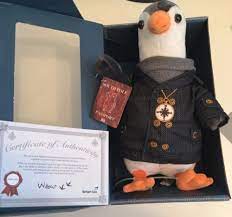British gas penguin goes on the rob. Wilbur British Gas Penguin Teddy Online Shopping