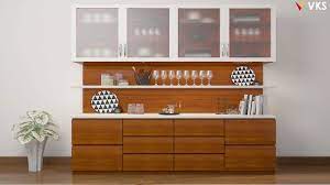 Rustic wall cabinet with screen doors and shelf for bathroom, kitchen, dining room or bedroom. Modern Crockery Unit Design Crockery Cabinet Storage Design Dining Showcase Shelves Design Youtube