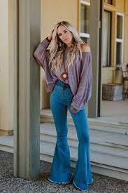 In 1871 and patented by jacob w. Janis Bell Bottom Jeans Light Wash Three Bird Nest Western Outfits Women Cute Country Outfits Bell Bottom Jeans Outfit