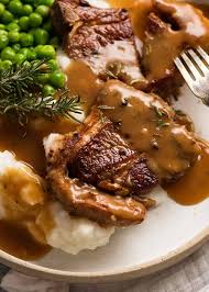 This will still give you a little bit of pink inside your lamb chops. Lamb Chops With Rosemary Gravy Loin Chops Forequarter Cutlets Recipetin Eats