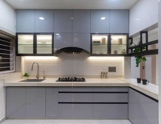 Complete PVC Modular Kitchens