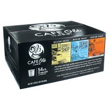 Fun in a big box. Cafe Ole By H E B Single Serve Coffee Cups Variety Pack Donut Shop Taste Of San Antonio Texas Pecan Medium Roast Shop Coffee At H E B
