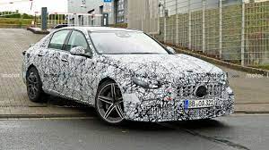The petrol engine itself will be borrowed from the 421hp amg a45 s, but it'll be tuned to produce 449hp. Mercedes Amg C63 Downsizing To Four Cylinder Hybrid Engine Confirmed