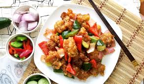 Sweet and sour chicken with crispy chicken, pineapple and bell peppers that tastes just like your favorite takeout place without the food coloring. Sweet And Sour Pork å'•å™œè‚‰ How To Make In Four Steps
