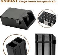 Amazon.com: 4 Pack 330031 Range Burner Receptacle Kit ERR117 Surface  Element Plug-in Block Kit Fit for Whirl-Pool Ken-More Frigi-daire Stove,  Replaces ...
