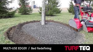Explanation of a lawn edger. Bed Edger From Turf Teq Professional Grounds Care Equipment Youtube