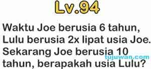 Salah satu akan dihinggapi lalat, itulah yang bukan es krim. Ini Jawaban Waktu Joe Berusia 6 Tahun Lulu Berusia 2x Lipat Usia Joe Berapakah Usia Lulu Brain Out Di Level 88 94 Tujuwan Com