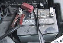 If your battery has died, you may be able to use jumper cables to jump start it from some good attach the last black clip to an unpainted metal surface on your car that isn't near the battery. Automotive Battery Wikipedia