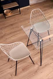 table a manger allegro 160x80cm transparent hetre eettafel stoel
