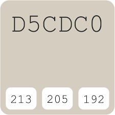 D5cdc0 Hex Color Code Schemes Paints