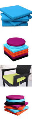 Patio Furniture Cushions And Pads 79683 Waterproof Chair Cushion Seat Pad Outdoor Tie On G Patio Furniture Cushions Garden Patio Furniture Diy Patio Furniture