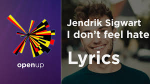 Easily tune your uke with this online tool.jendrik sigwart präsentiert am 25. Jendrik Sigwart I Don T Feel Hate Lyrics Germany Eurovision 2021 Chords Chordify