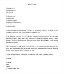 If you have included a document other than the letter along with the letter, double space after you type your name for your signature, and type your enclosure notation. 20 Formal Letter Templates Word Pdf Apple Pages Free Premium Templates