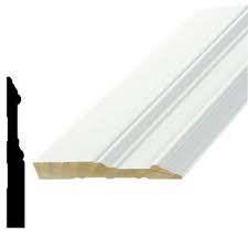 Alexandria Moulding Wp 5709 5 8 In X 5 1 4 In X 96 In Primed Pine Finger Jointed Base Moulding H5709 93096c The Base Moulding Finger Joint Wood Mouldings