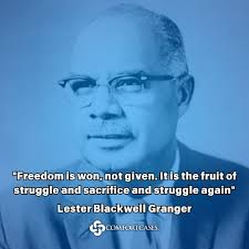During #BlackHistoryMonth, we honor Lester Blackwell Granger, a trailblazer  in social welfare and civil rights. As the executive director of the  National Urban League, he fought tirelessly for racial equality, labor  rights,