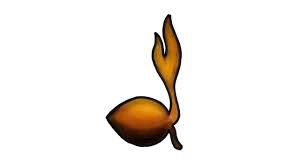 Di atas tunas kelapa terdapat gambar bintang bersudut lima berwarna hitam. Cara Mudah Membuat Gambar Tunas Kelapa Pramuka Dengan Warna Dan Gradasi 2 Youtube