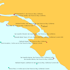 San Leandro Channel San Leandro Bay San Francisco Bay