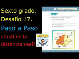 Encuentra todos tus libros de texto de la sep, tareas contestadas, explicaciones, exámenes, ejercicios interactivos y mucho más. Sexto Grado Desafio 17 Paso A Paso Cual Es La Distancia Real Youtube