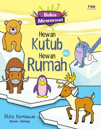 77 gambar mewarnai hewan berkaki 4 gratis terbaik gambar hewan. Buku Mewarnai Hewan Kutub Dhita Kurniawan Mizanstore