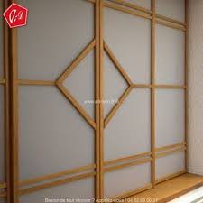 Ichi Sliding Door Installed In Switzerland Cloison Japonaise Cloison Portes Vitrees Interieures