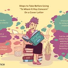 If you don't know the name of the person to whom you're writing, that's ok. How To Use The Salutation To Whom It May Concern