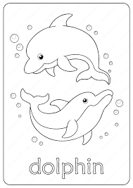 Dolphins coloring pages animal coloring pages for kids a huge collection of dolphins coloring pages. Cute Free Printable Dolphin Coloring Pages