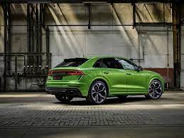 Audi Rs Q8 Flexes Serious German Muscle With 592 Hp Mild Hybrid Twin Turbo V 8 The Drive Audi Rs Audi Twin Turbo