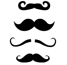 Free Svg Download For Sizzix Cricut Silhouette And More Mustache Great For Photo Booths And Parties Inkscape Tutorials Fichiers Silhouette