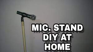 How To Make Mic Stand At Home - Youtube