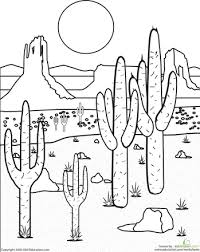 Pattern coloring pages free printable coloring pages coloring book pages cactus decor cactus art cactus drawing desert art sewing art bird drawings. Desert Coloring Pages Landscape Printable Scene Food Free Cactus Jaimie Bleck
