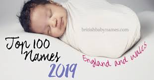 British Baby Names Top Names In Wales