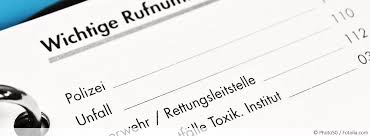 Nutzen sie außerdem unseren routenplaner! Notrufnummern Fur Krankenwagen Polizei Mehr Das Telefonbuch