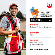 Nicolás pacheco forma parte del equipo de tiro que nos representará en los juegos panamericanos. Generacion Upc Apoyemos A Los Deportistas De Upc Que Facebook
