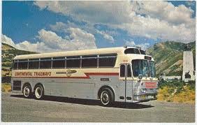 Continental Trailways Silver Eagle Bus Model 05 Variant If I M Not Mistaken Circa 68 Autobus Transport En Commun Bus