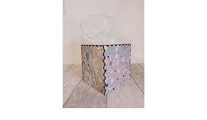 Home home decor home decor accessories wastebaskets & tissue box covers · strawberry thief tapestry. Tissue Box Cover Made W Voyage Maison Alisia Fabric Cube Square Amazon Co Uk Handmade Products