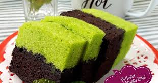 Resep 395 Brownies Pandan Kukus Ala Amanda Oleh Je Debloom Resep Makanan Resep Brownis