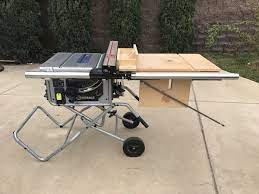 The kobalt table saw manual did come with instructions on aligning it via some hexagonal screws, but i haven't gotten around to fixing it. Kick Forever Kobalt Contractor Table Saw Fence Portable Table Saw Reviews Diy Family Handyman Accesories For Table Saw Fence System Without Aluminium Fence And Tracks