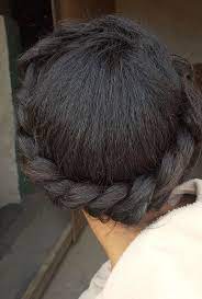 تسريحة التاج المضفر التاج الملفوف ضفائر الشعر Braids hair Crown braids  #braids #style #stylish #longhair #braid #hair #hairstyle … | Crown braid,  Braids, Crown