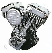 Ultima El Bruto 131 Ci Black Chrome Finish Engine Motor Evolution Evo Harley Harley Harley Evo Engineering