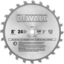 Dewalt Dw7670 8 Inch 24 Tooth Stacked Dado Set Dewalt Table Saw Accessories Best Table Saw