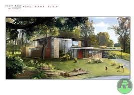 Heavy Rain Exterior Of Ethan Mars House Raining Outside Concept Art Quantic Dream