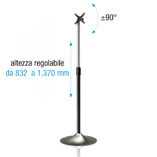 How many inches are in 30 cm? Column Support With Circular Base For Lcd Led 13 27 Tv Floor Stands Tv Mounts